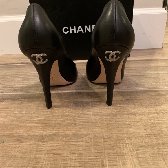 Black Chanel Pumps - Picture 7 of 7